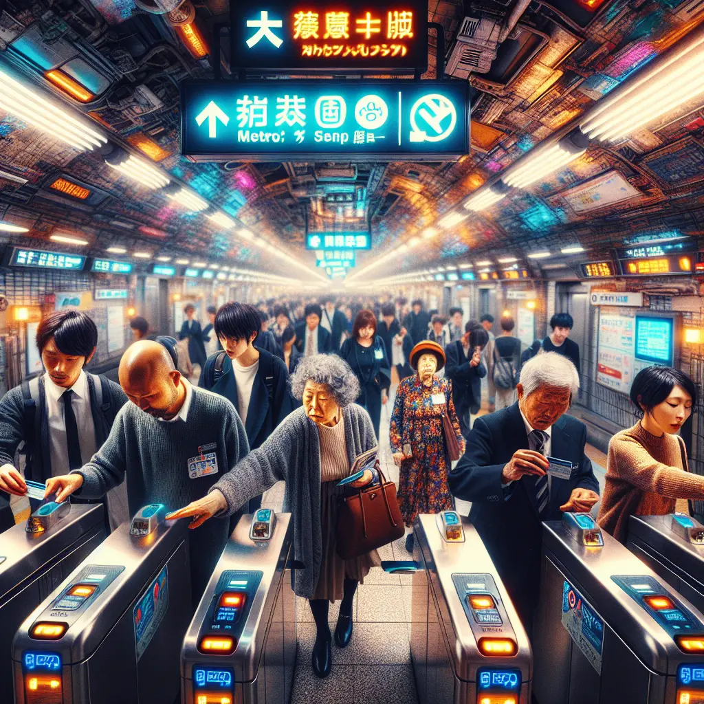 Hvordan virker Suica-kortet i Tokyos metro?