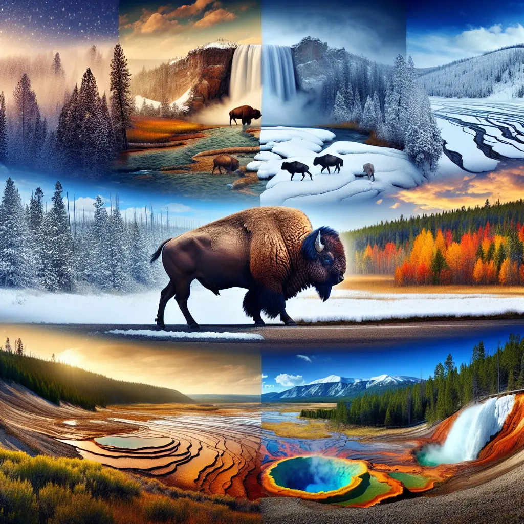 Hvornår er det bedst at besøge Yellowstone National Park?