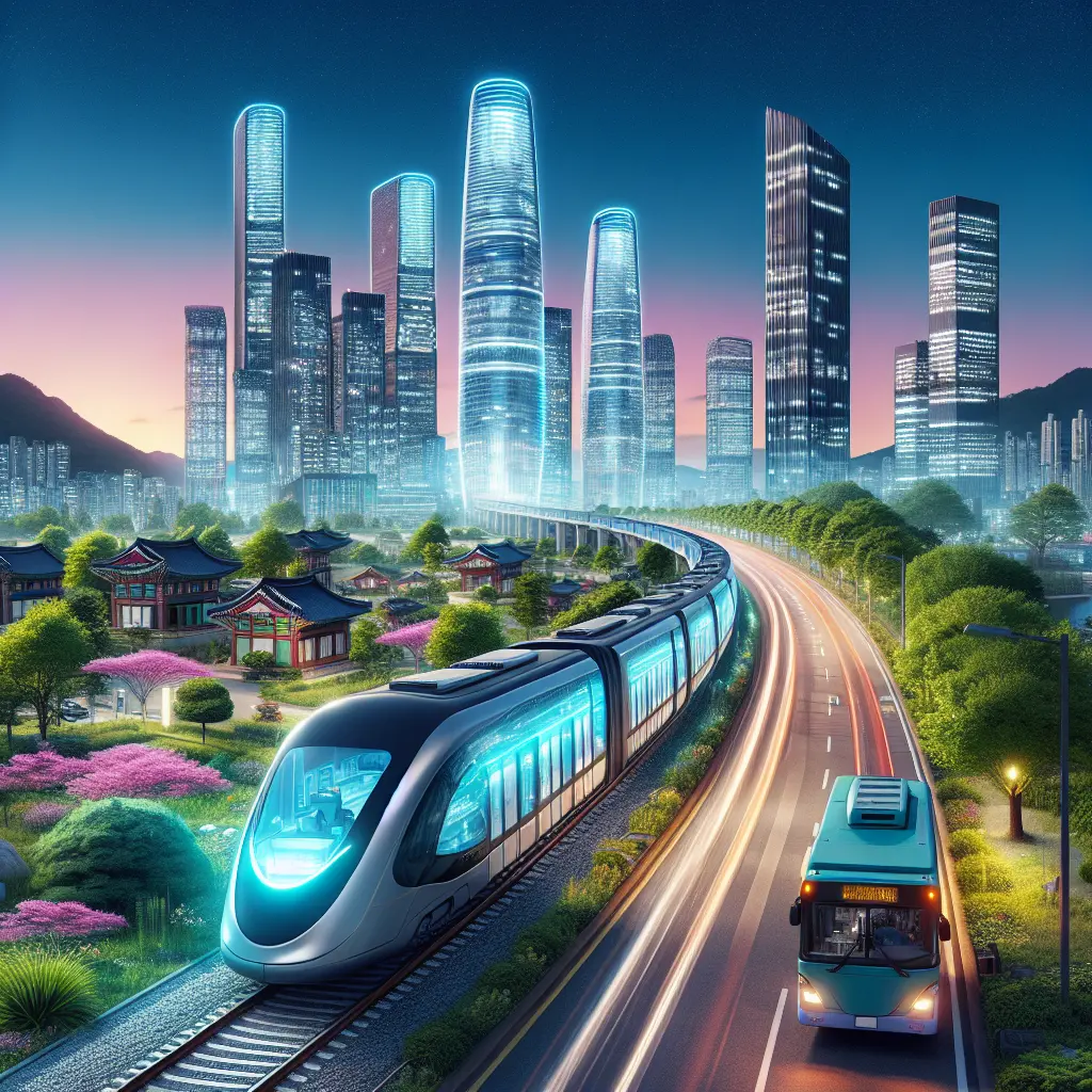 10 dagsture fra Seoul med offentlig transport