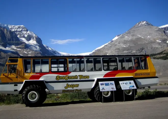 Kørsel ad Icefields Parkway om vinteren